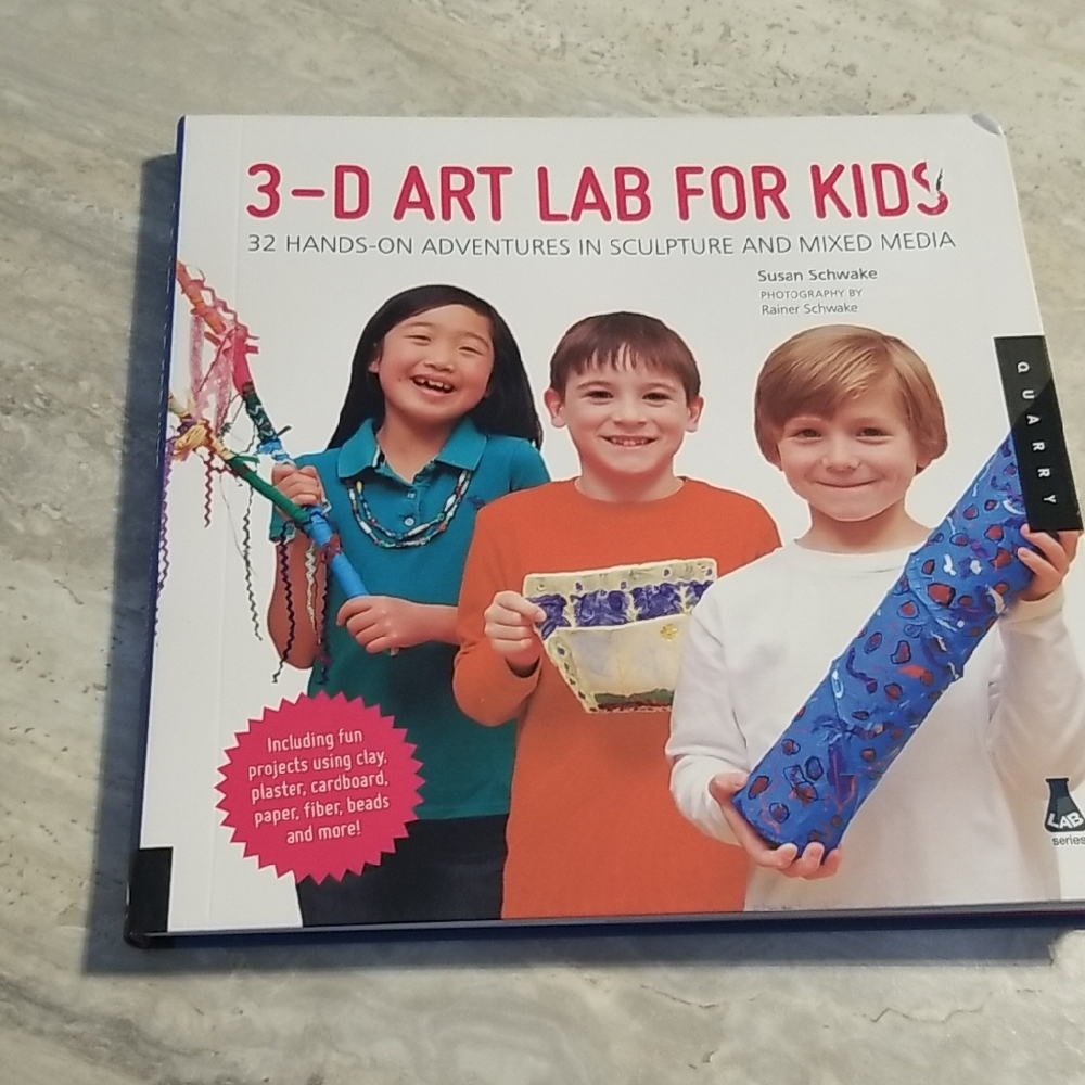 3-D Art Lab for Kids Book